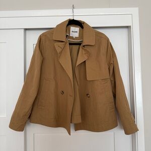 Madewell Swing Cropped Trench - Small